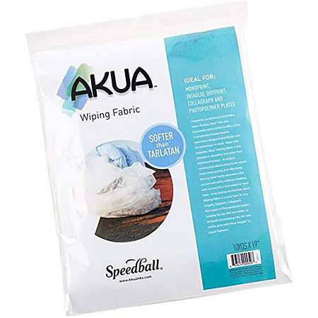 Speedball Akua - wiping fabric in polyester - 48cmx9m