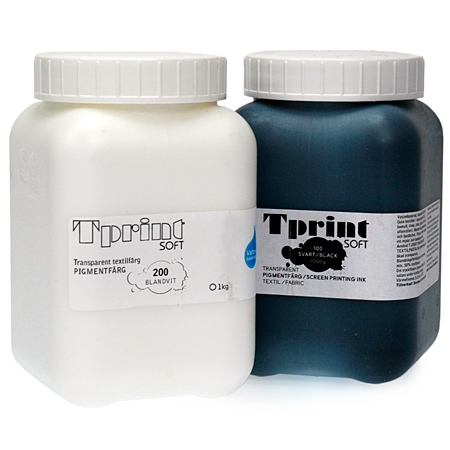 Screentec Tprint Soft - zeefdruk textielinkt - op water basis - transparante kleuren - pot 1kg