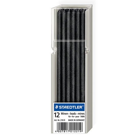 Staedtler Lumocolor 218 - case of 12 colured leads - 3mm