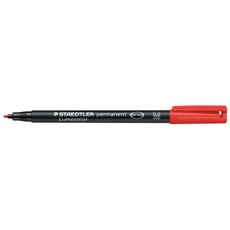 Staedtler Lumocolor Permanent M - feutre universel permanent - rechargeable - pointe moyenne (1mm)