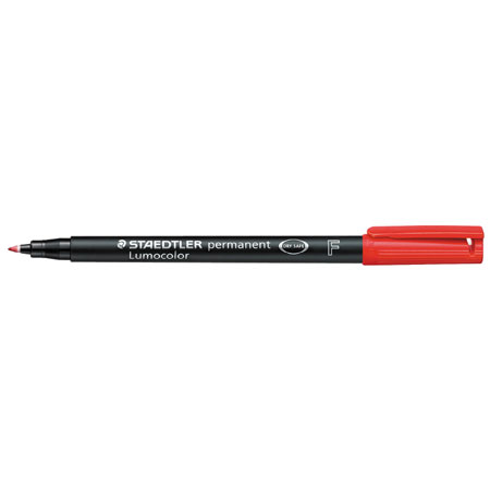 Staedtler Lumocolor Permanent F - universal pen - refillable - fine tip (0,6mm)