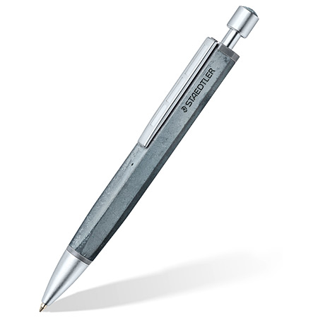 Staedtler Concrete - stylo-bille rechargeable - pointe moyenne - encre noire