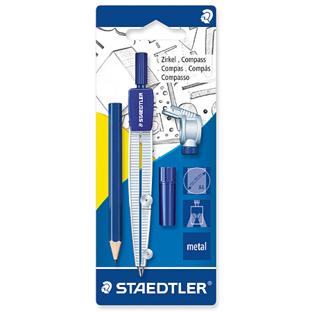 Staedtler Compass with universal adapter & pencil