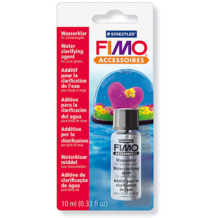 Staedtler Fimo - water clarifying agent for snow globe - 10ml bottle