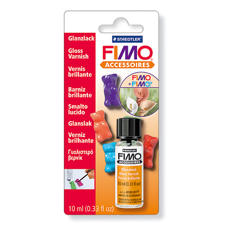 Staedtler Fimo Accessories - polymer clay varnish - 10ml bottle - gloss