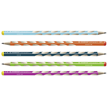 Stabilo EASYgraph S - ergonomic graphite pencil - HB
