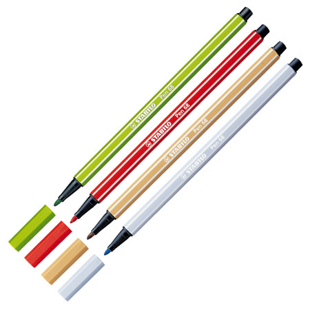 Stabilo Pen 68 - marker - round tip (1mm)