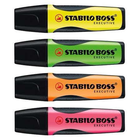 Stabilo Boss Executive - tekstmarker - schuine punt (2/5mm)
