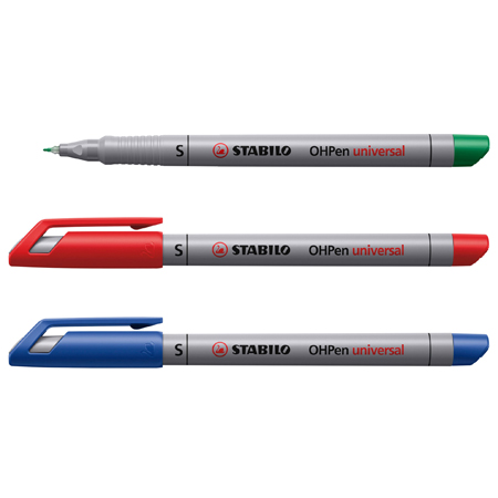Stabilo OHPen Universal - feutre universel effaçable - pointe super-fine (0,4mm)