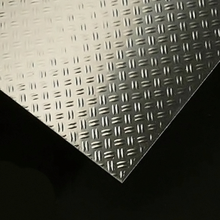 Schulcz Aluminium plate - embossed - 200x295x0.5mm - 3.6mm