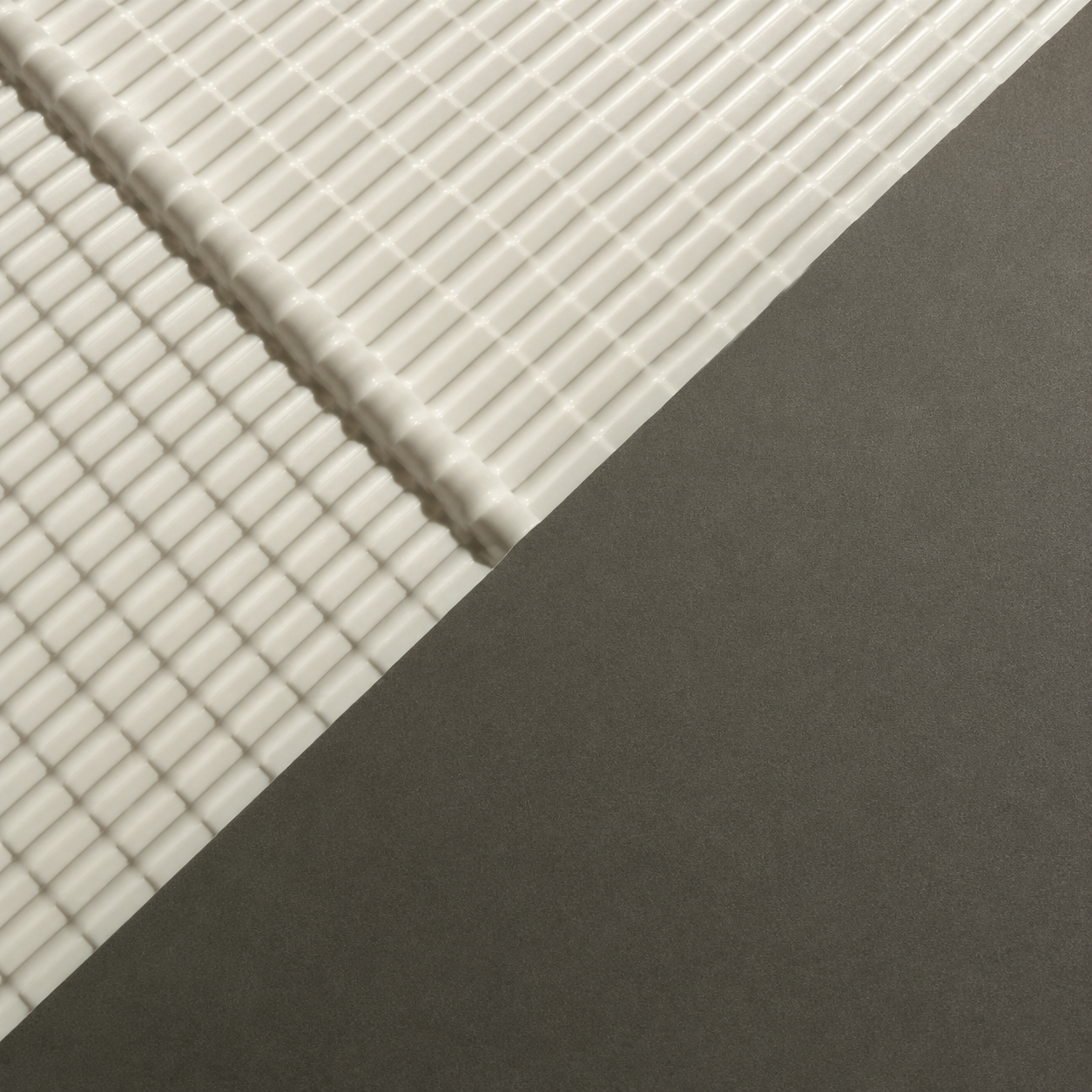 Schulcz Tuile de toit - feuille - 290x390x0.5mm - polystyrène - blanc