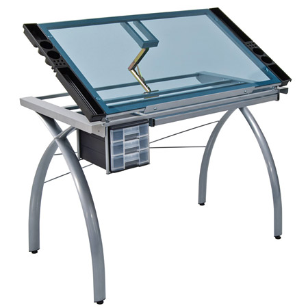 Studio Designs Futura - table à dessin - surface de travail 97x61cm - réglage de la hauteur & de l'inclinaison individuel
