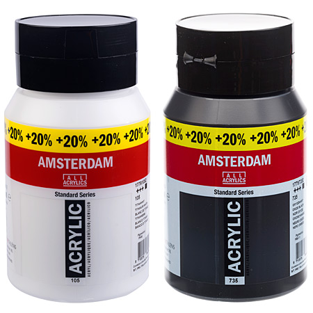 Talens Amsterdam - fine acrylic paint - 600ml pot (20% free)