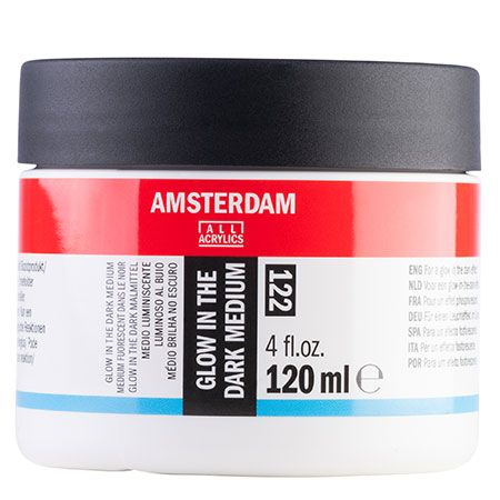 Talens Amsterdam 122 - glow in the dark medium - 120ml jar