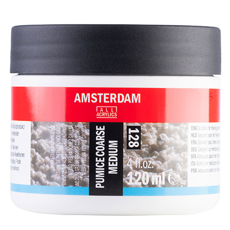 Talens Amsterdam 128 - pumice coarse medium - 120ml jar