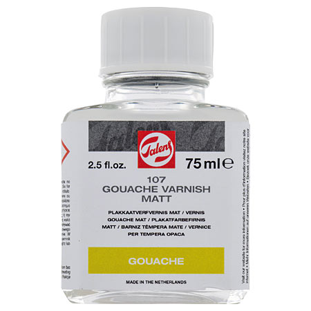 Talens 107 - gouache varnish - matt - 75ml bottle