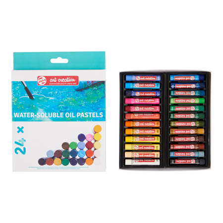 Talens Art Creation - set of 24 water-soluble oil pastels