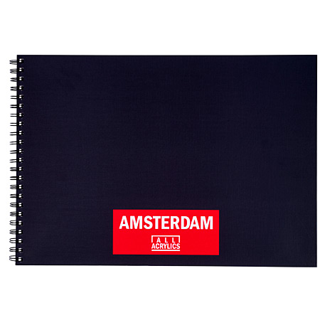 Talens Amsterdam - album de dessin spiralé - couverture rigide - 30 feuilles 250g/m²