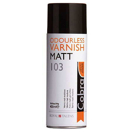 Talens Cobra 103 - matte varnish - 400ml spray can