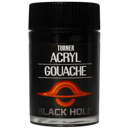Turner Acryl Gouache - pot 40ml - Trou Noir