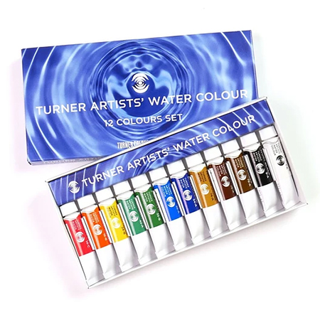 Turner Watercolour - aquarelle extra-fine - assortiment de tubes 5ml
