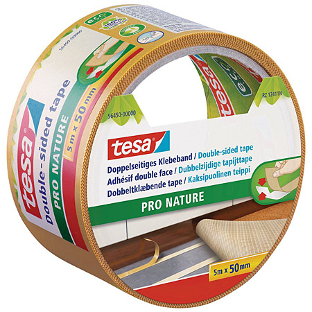 Tesa EcoLogo Eco Fixation - dubbelzijdige kleefband