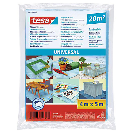 Tesa Universal - drop cloth - 4x5m