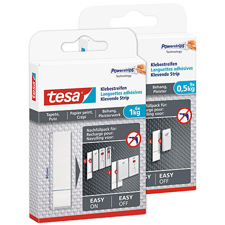 Tesa Double-sided self-adhesive strips - for sensitive surfaces