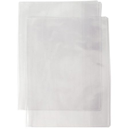 Schleiper couvre-cahier en plastique transparent - A4