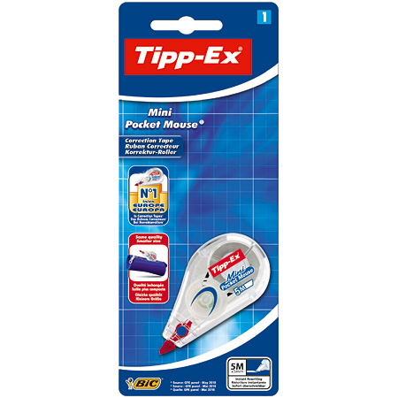 Tipp-Ex Mini Pocket Mouse - correction tape - 5mmx5m - blisterpack
