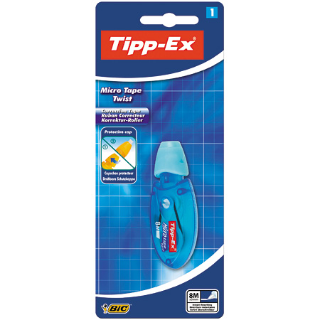 Tipp-Ex Micro Tape Twist - correction tape - 5mmx8m - blisterpack