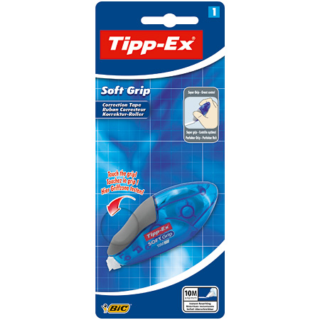 Tipp-Ex Soft Grip - correction tape - 5mmx10m - blisterpack