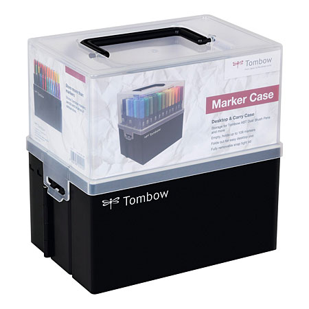 Tombow Marker Case - coffret vide en plastique - pour 108 marqueurs