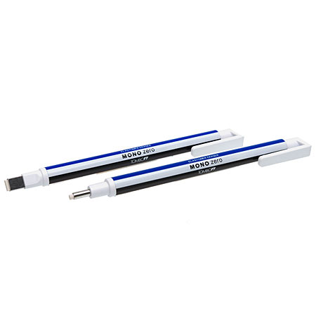 Tombow MONO Zero Precision Eraser Pen 2.5 x 5 mm Rectangular + 2