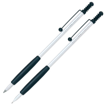 Tombow 707 - propelling pencil 0,5mm - white/black