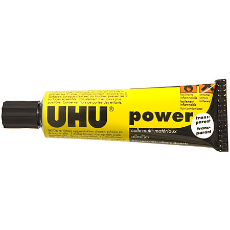 UHU Power - colle de contact transparente - tube 42g