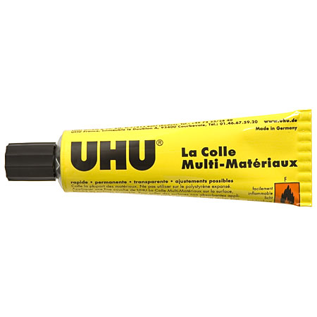 UHU crystal-clear universal glue - 33g tube