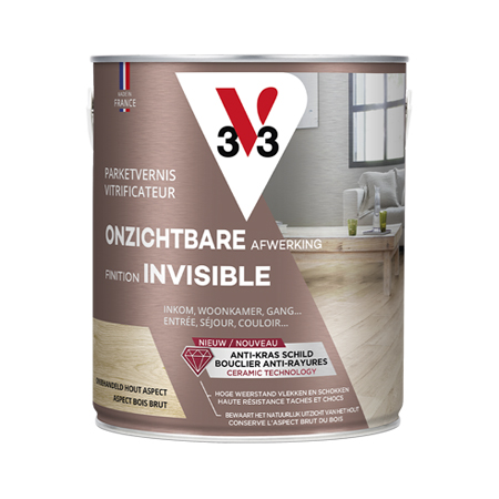 V33 Invisible Finish Sealer - 750ml can - matt - clear