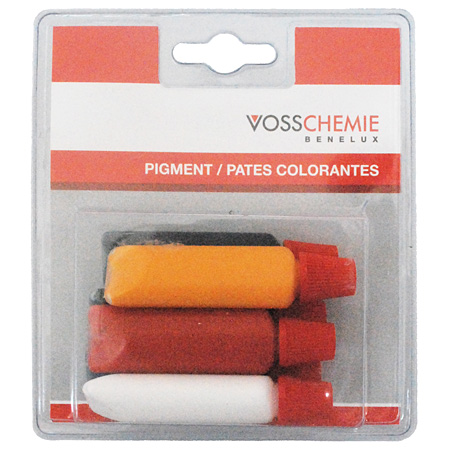 Vosschemie Set of 6 colouring pastes for polyester resin