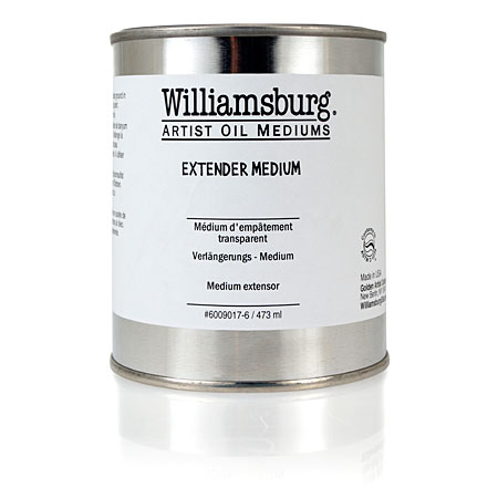 Williamsburg Extender medium - semi transparent - 473ml jar