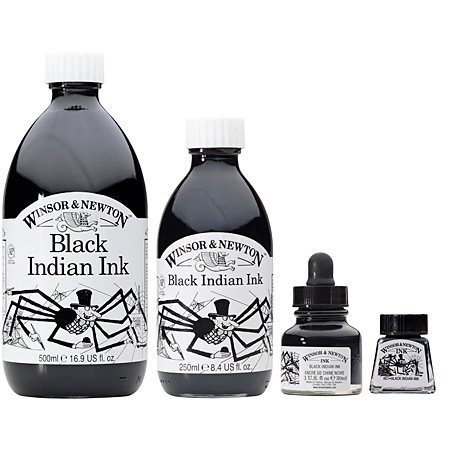 Winsor & Newton Black indian ink