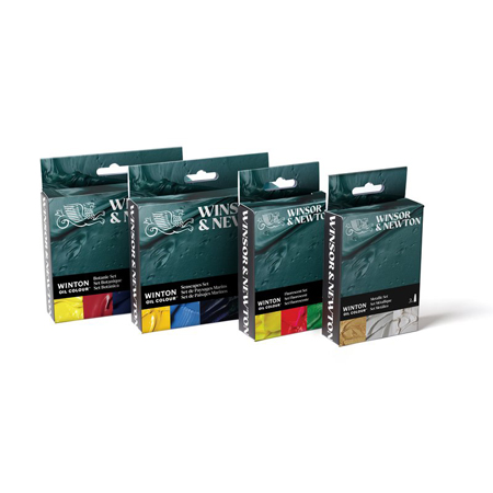 Winsor & Newton Winton - huile fine - assortiment de tubes 37ml