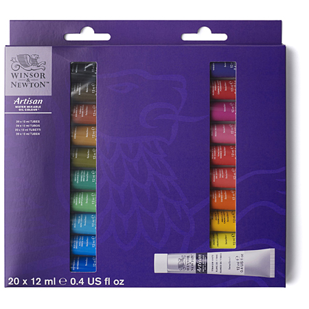 Winsor & Newton Artisan - water mixable oil colour - assorted 12ml tubes