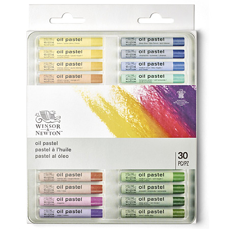 Winsor & Newton Tin - assorted oil pastels