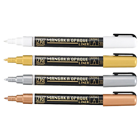 Zig Cartoonist Mangaka Opaque Liner - fineliner with pigmented ink - round tip (9mm)