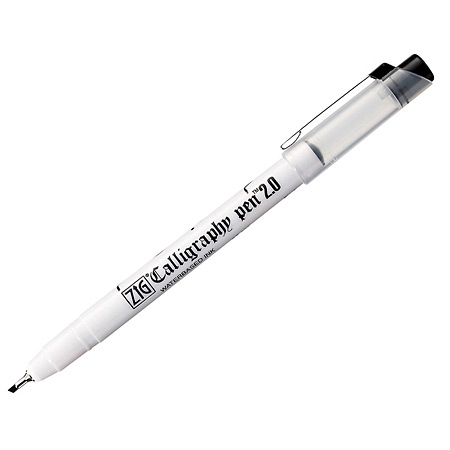 Zig Calligraphy pen - oblique tip - 2mm
