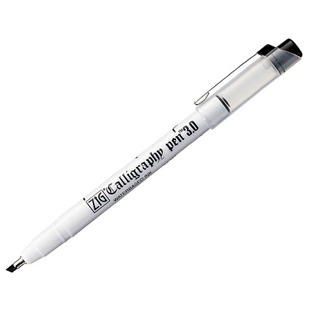 Zig Calligraphy pen - oblique tip - 3mm