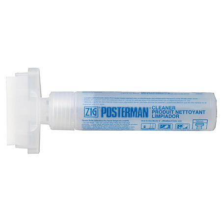 Zig Posterman Cleaner - vloeibaar reinigingsmiddel voor krijtbord - marker - vierkantige punt 50mm