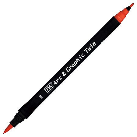 Zig Art & Graphic Twin - dual brush pen - water soluble - brush tip & round tip (0,8mm)