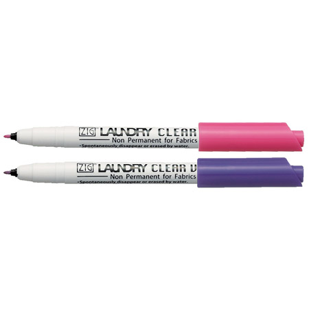 Zig Laundry Clear - textile marker for temporary marking - fine tip (0,7mm)